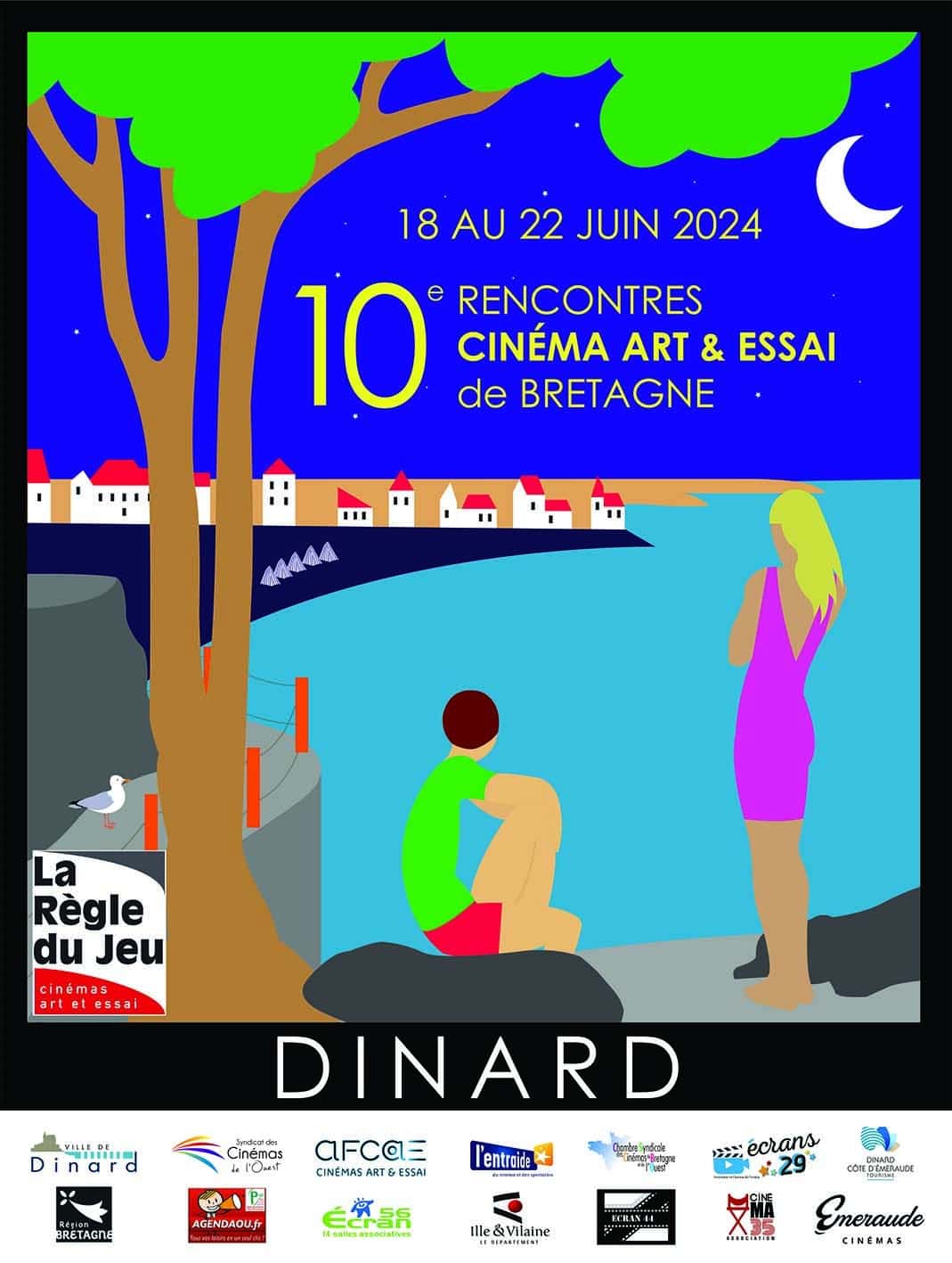10èmes Rencontres Art et Essai de Bretagne - 2024 - La Règle du jeu