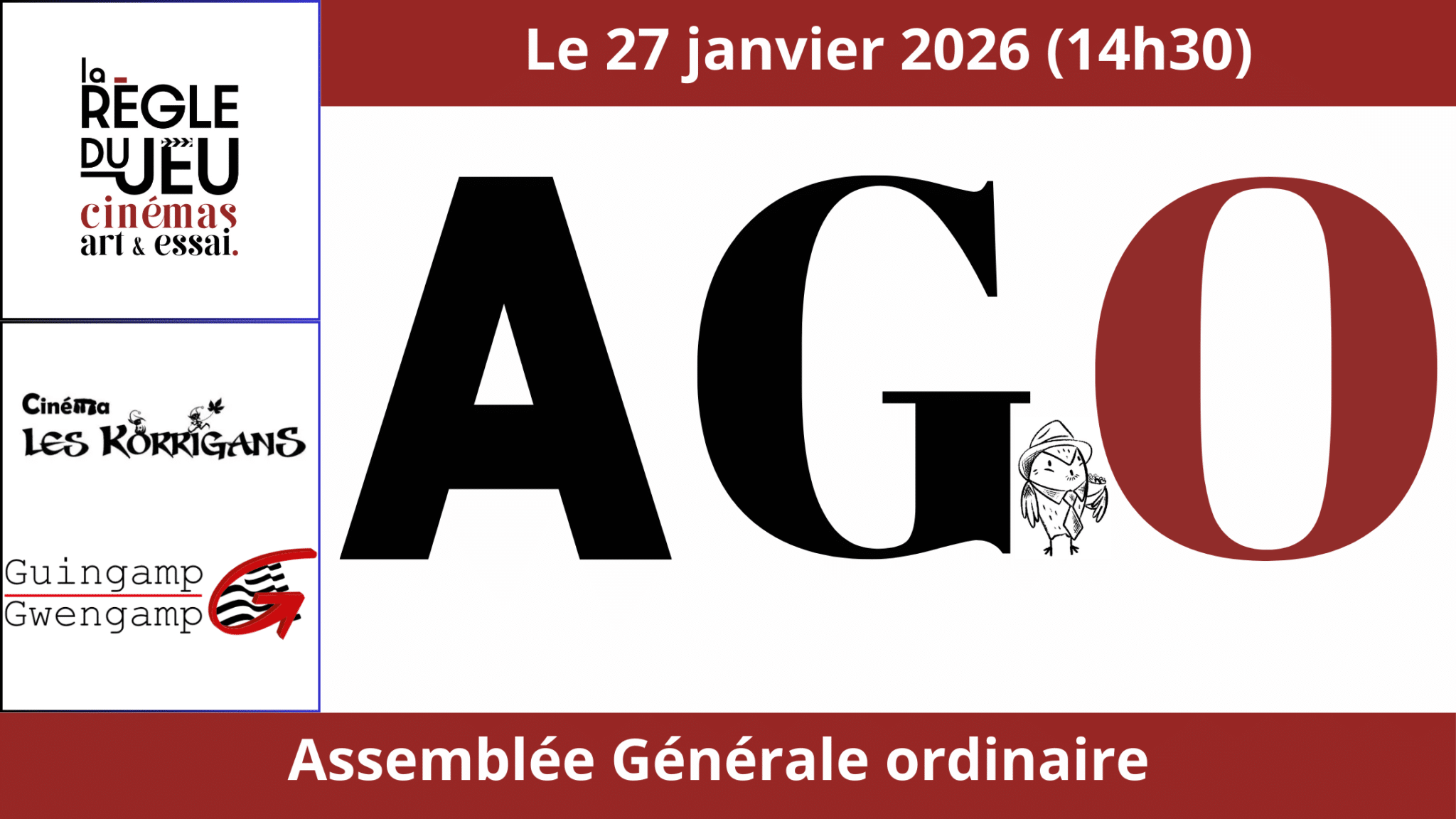 Assemblée Générale Ordinaire de La Règle du Jeu - La Règle du jeu